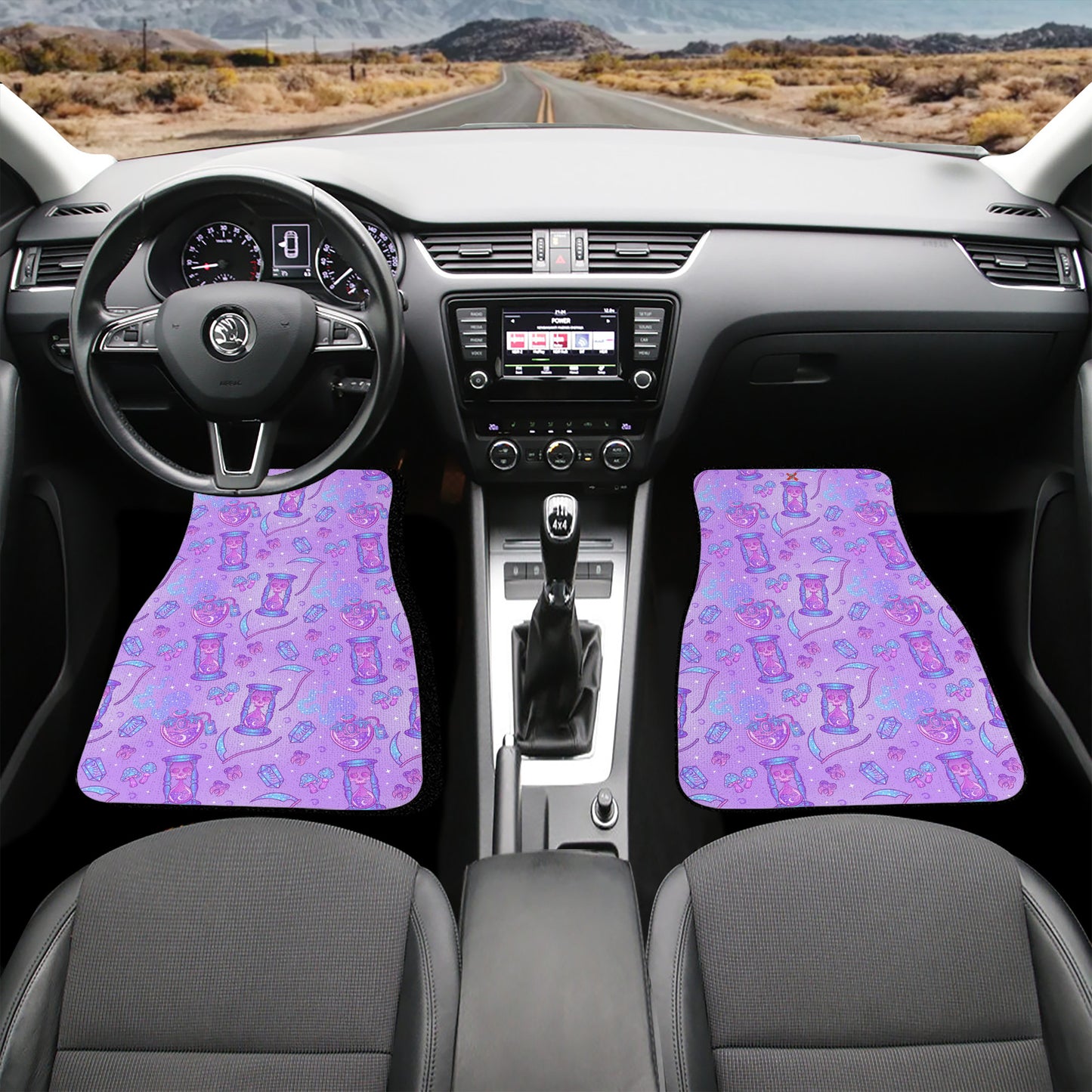 Pastel Witch Car Floor Mats