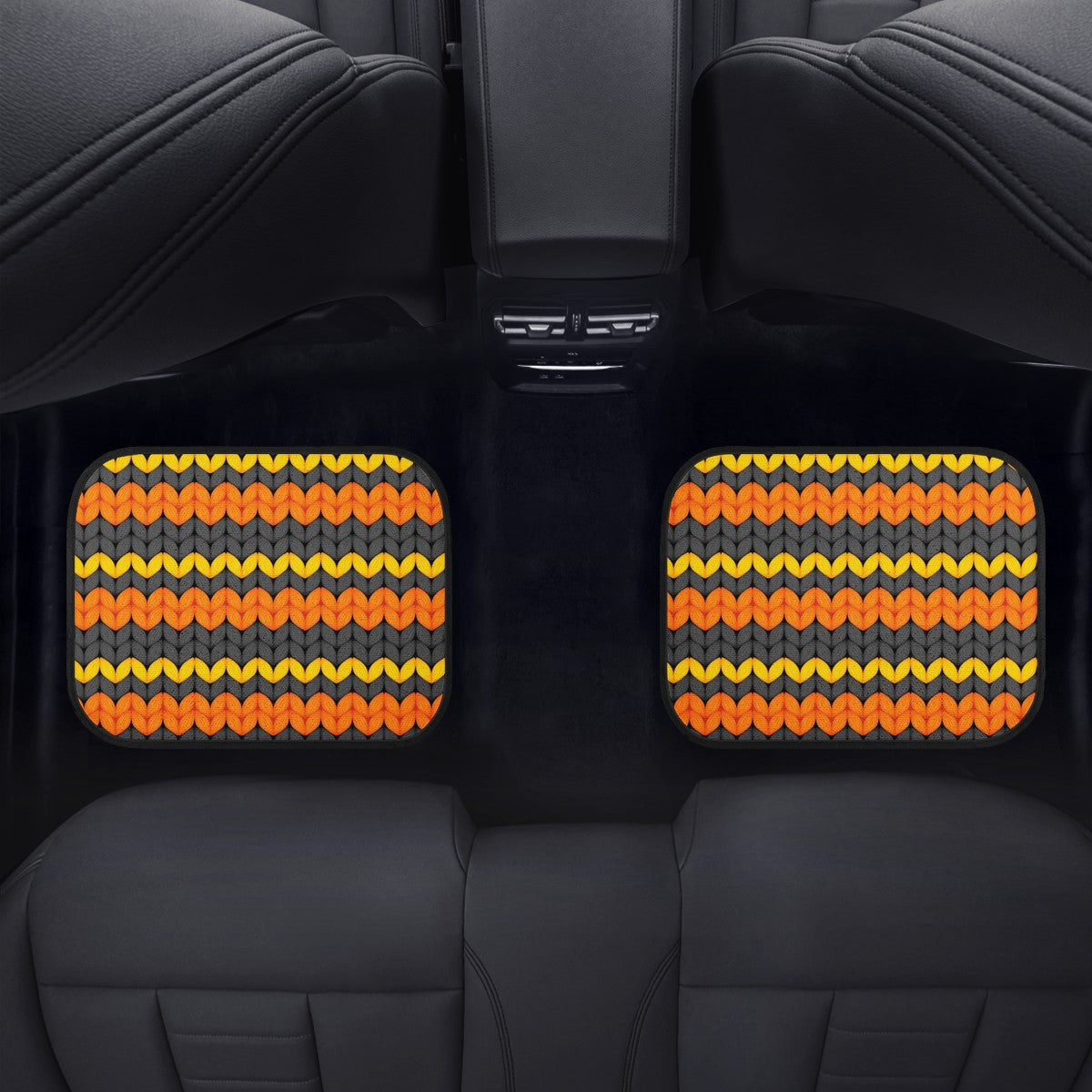 Large Knit Effect Car Mat Car Floor Mats