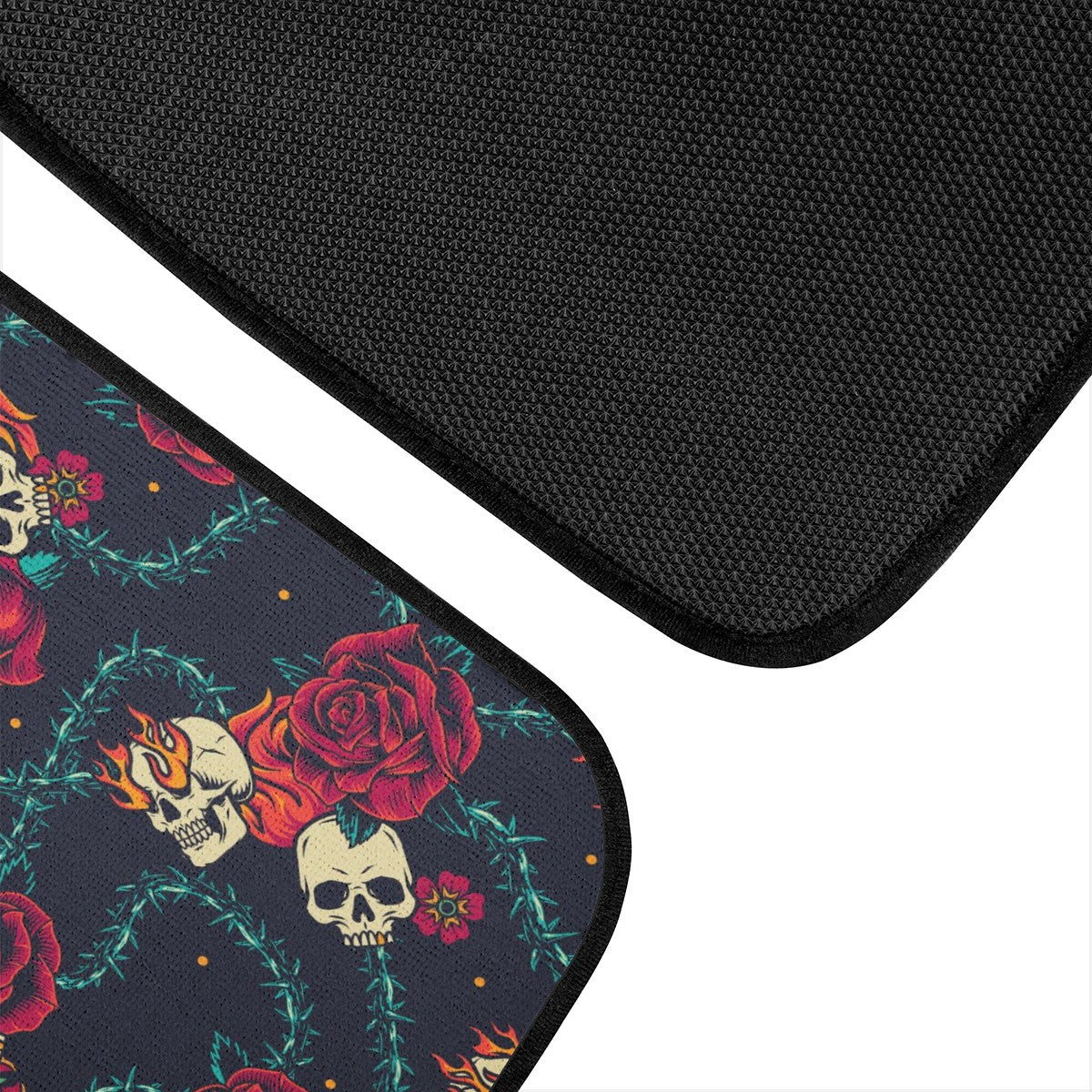 Roses, Skulls and Thorns Car Mats Car Floor Mats