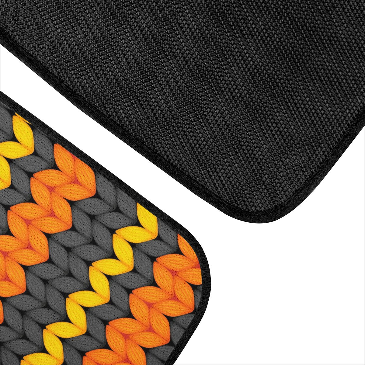 Large Knit Effect Car Mat Car Floor Mats