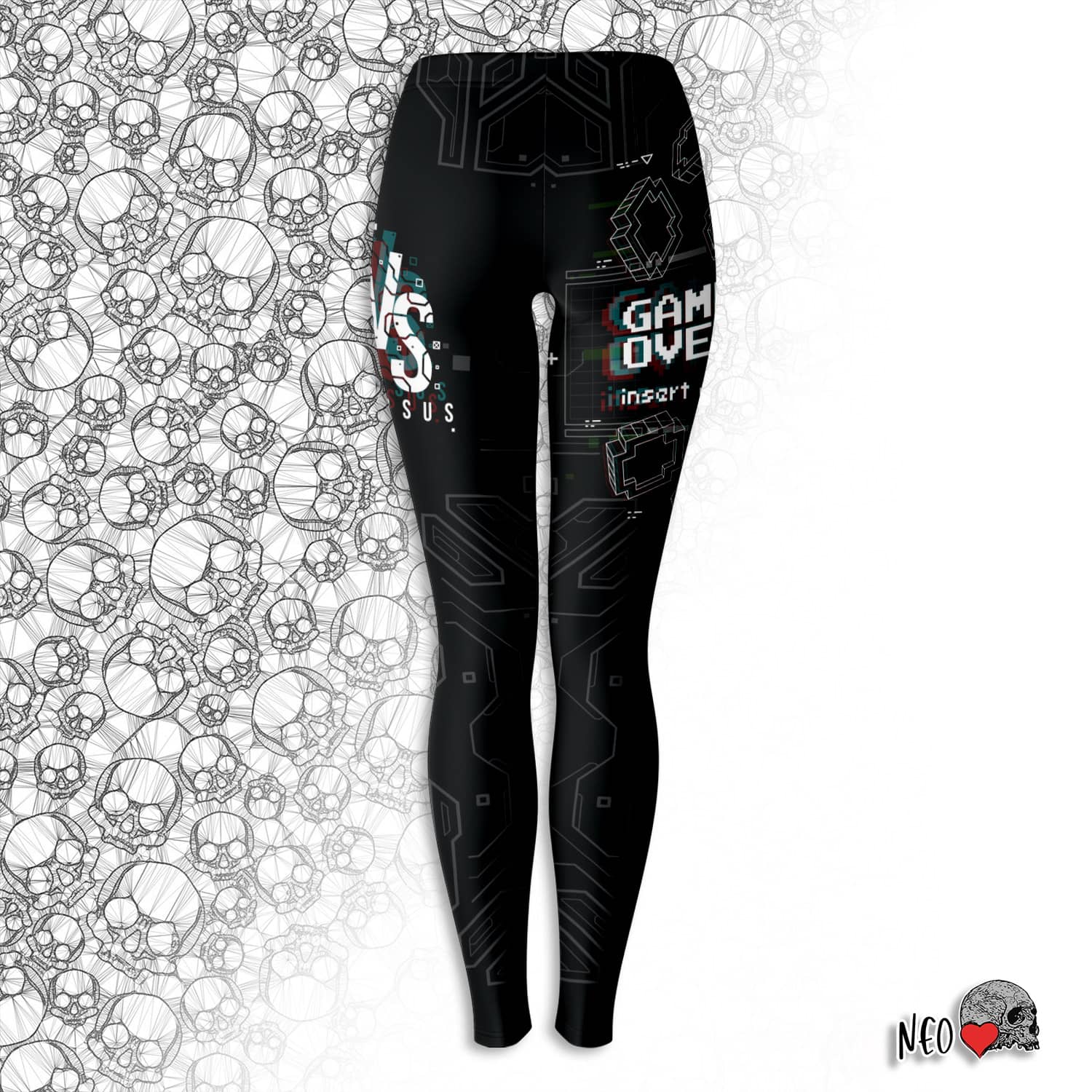 gamer laggings cyberpunk clothing