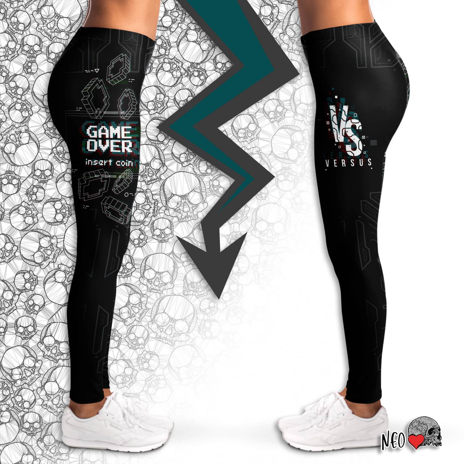 Game Over Legging - NeoSkull