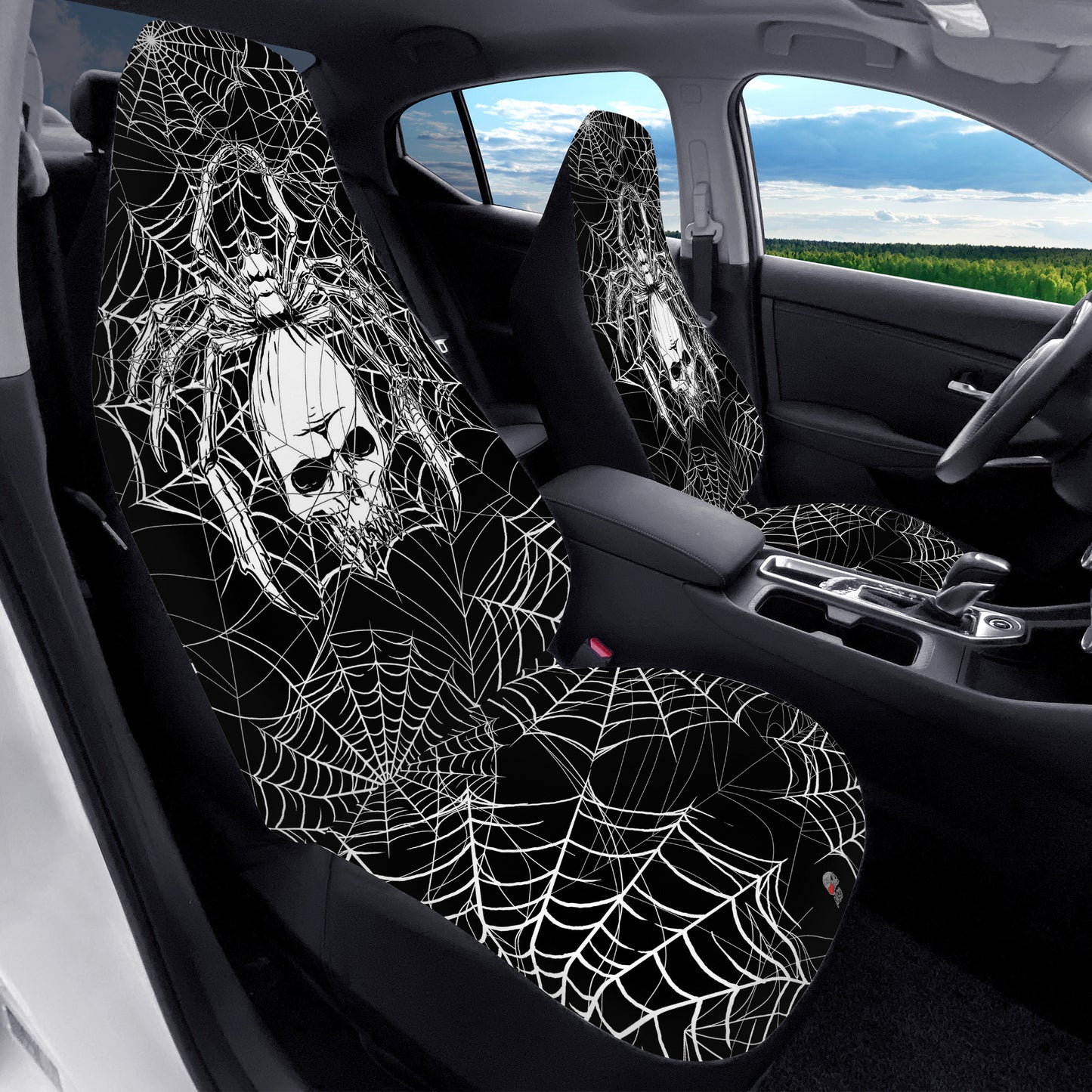 Lurking Death Car Seat Covers InP