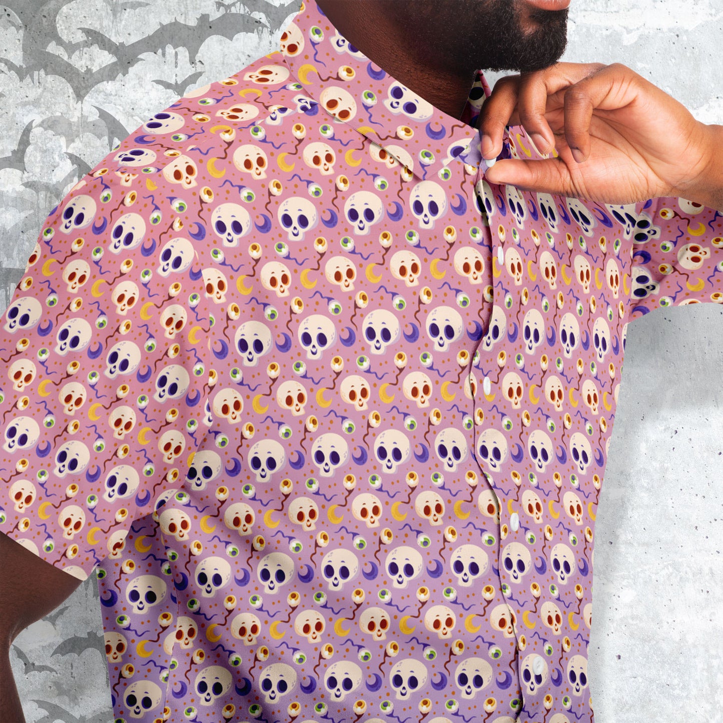 Just one Look short sleeve button up shirt