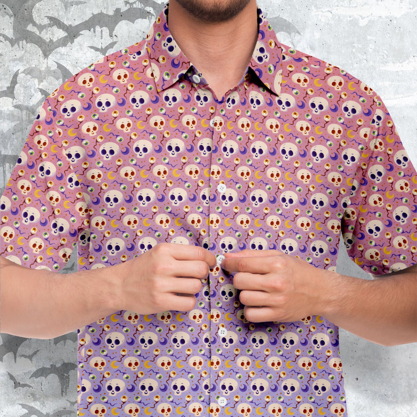 Just one Look short sleeve button up shirt