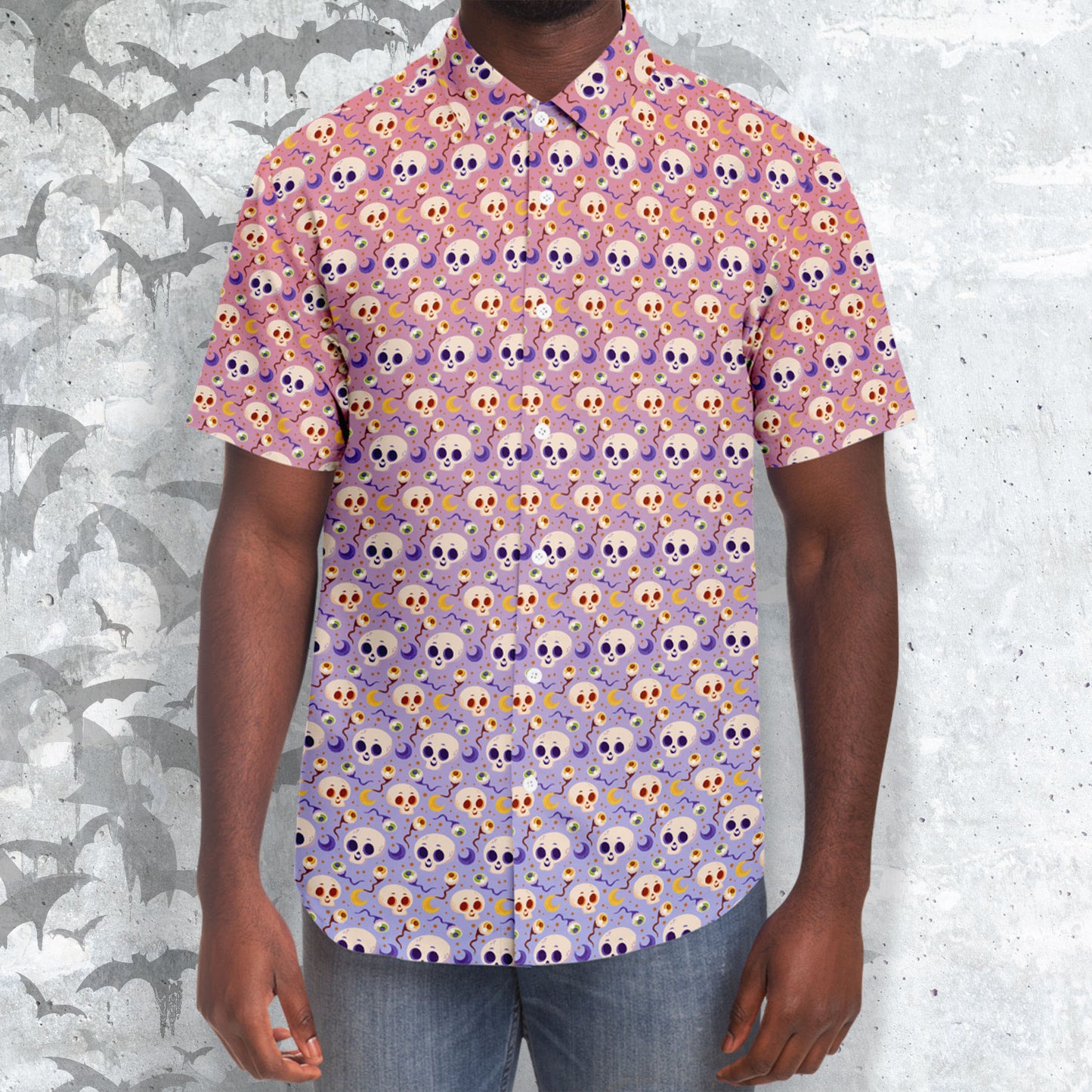 Just one Look short sleeve button up shirt