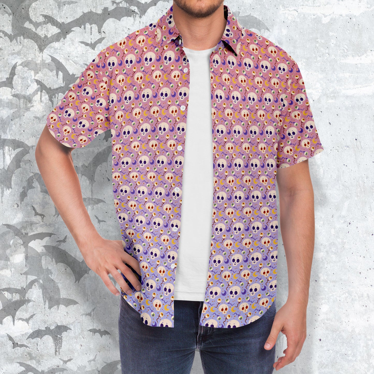 Just one Look short sleeve button up shirt