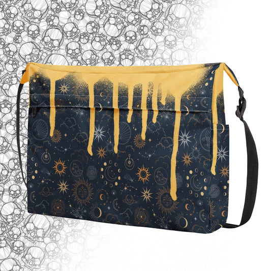 Spilled Magic Messengers Bag AOP Messenger Bag