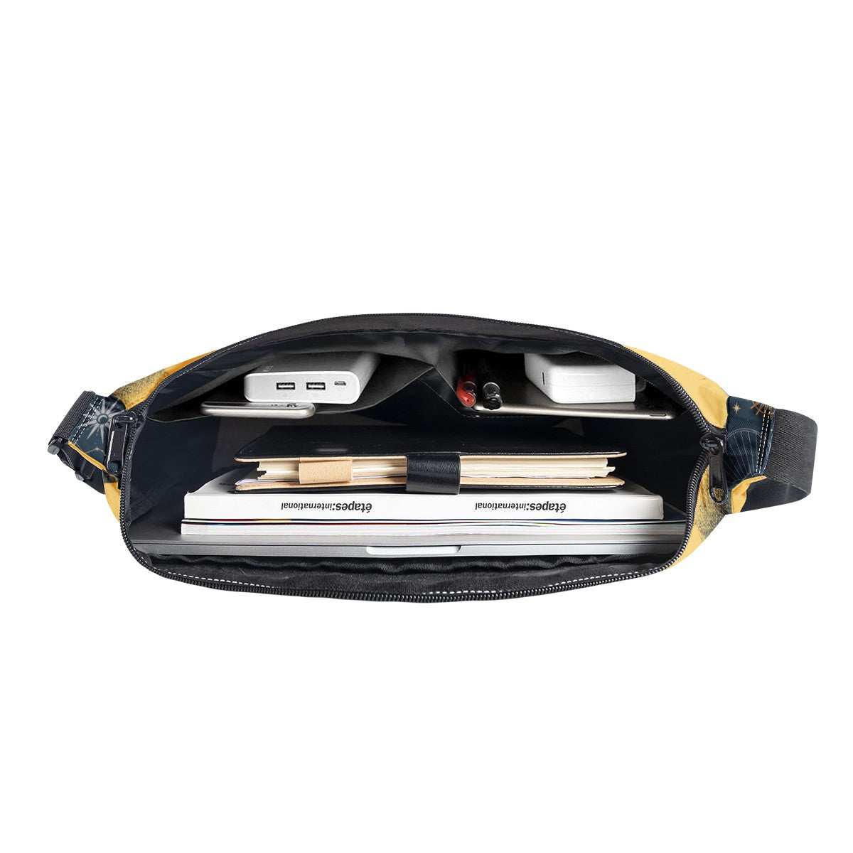 Spilled Magic Messengers Bag AOP Messenger Bag