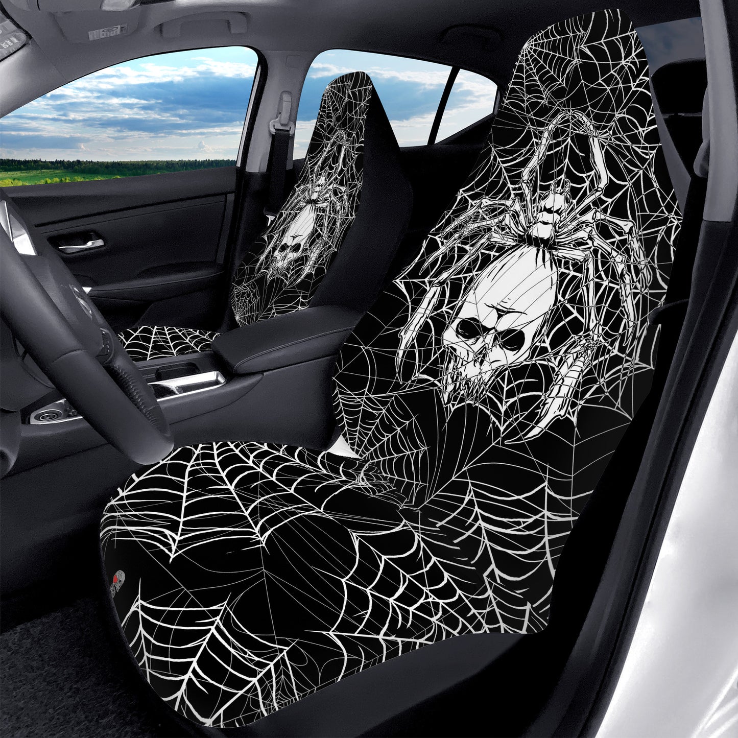 Lurking Death Car Seat Covers InP