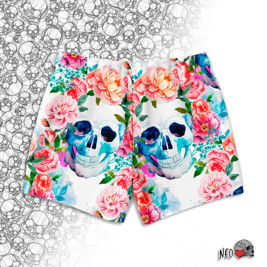 floral patterns skulls swimwear