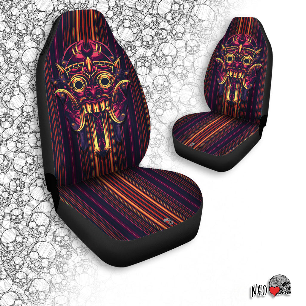 Mecha Mascot Car Seat Covers - NeoSkull