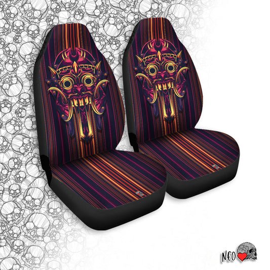 mecha mascot car seat cover