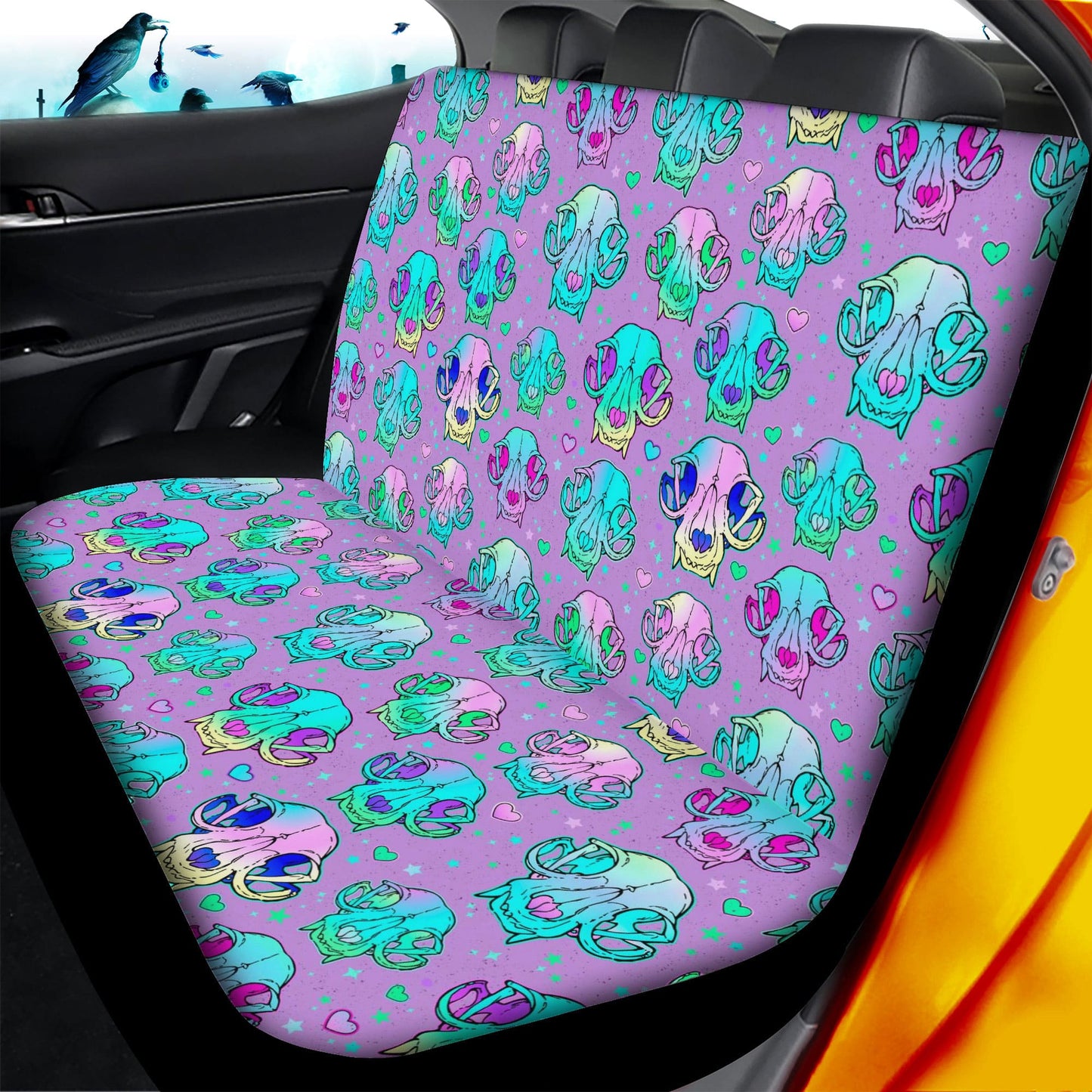 Dream Land Skulls Car Seat Covers