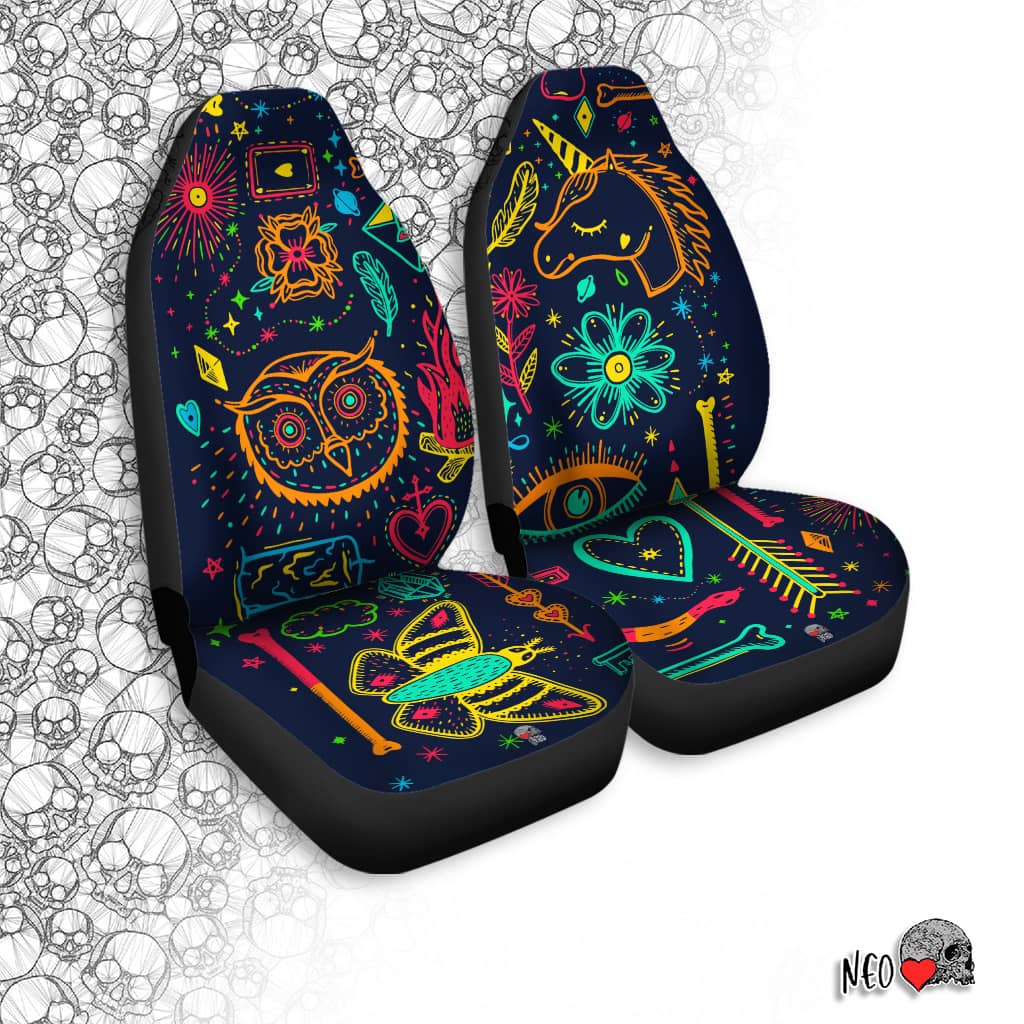 Neon Witch Dream car accessories