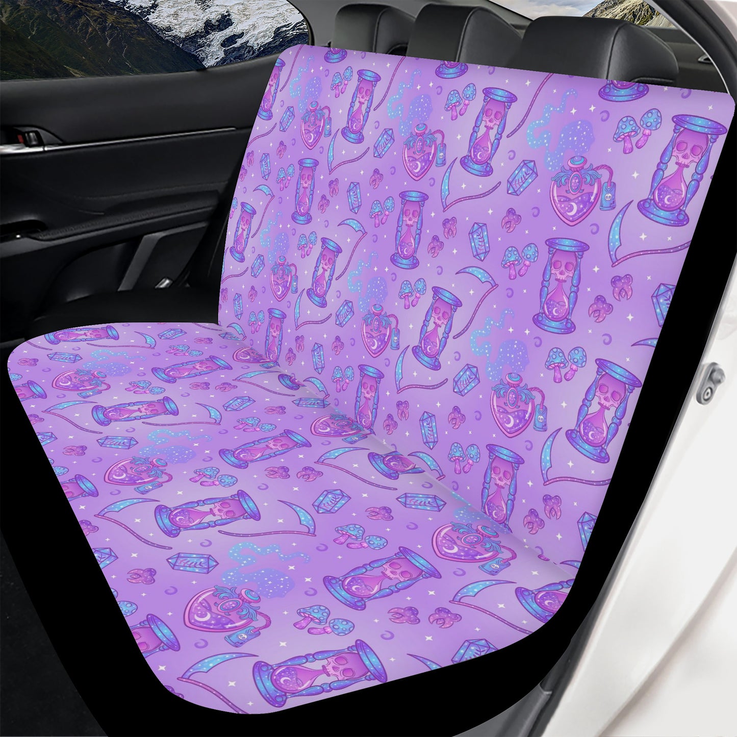 Pastel Witch Full Car Seat Cover Set