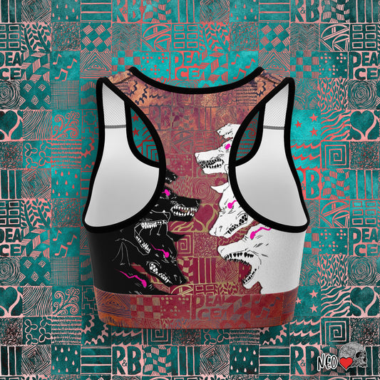 Opposition Wolf Pack Sport Bra - NeoSkull