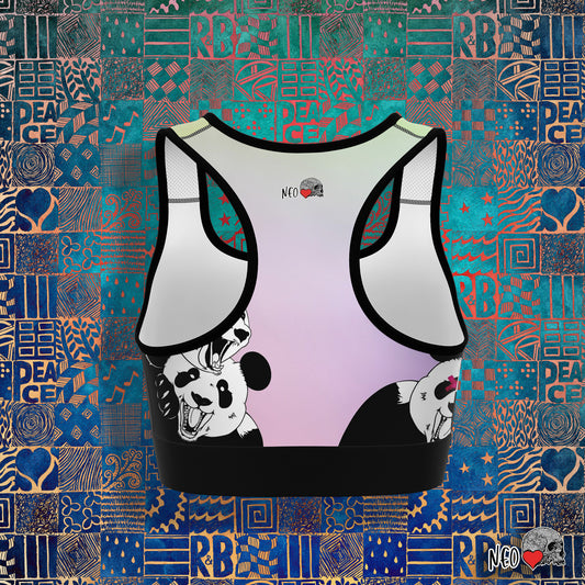 Panda Roar Sports Bra - NeoSkull
