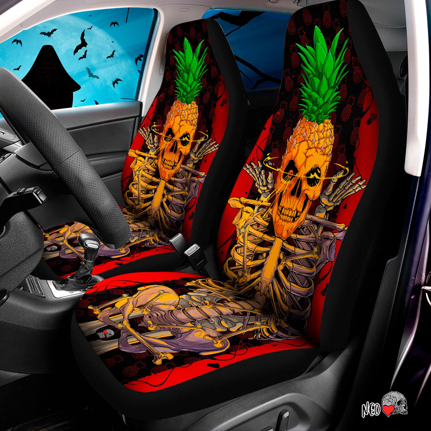 halloween car decor
