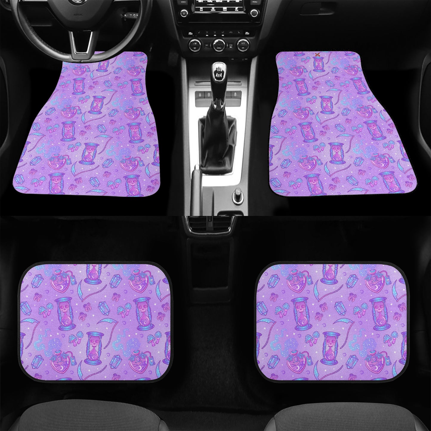 Pastel Witch Car Floor Mats