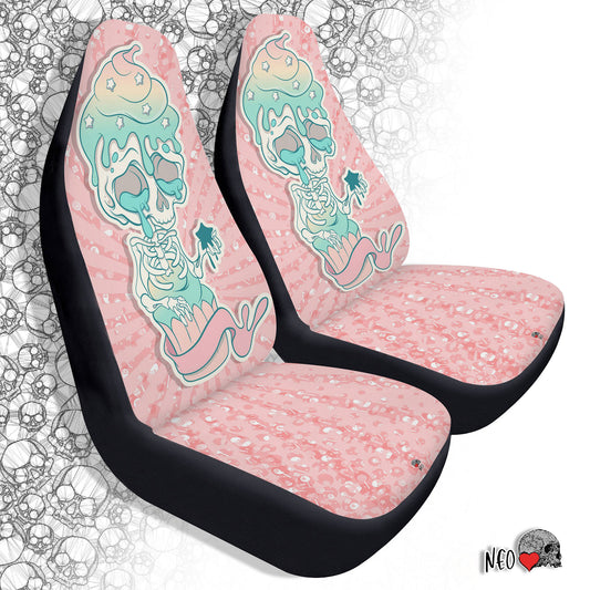 Sad Cookie Car Seat Covers