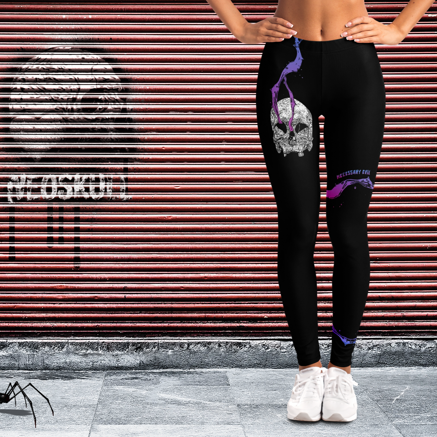 Necessary Evil Leggings - NeoSkull