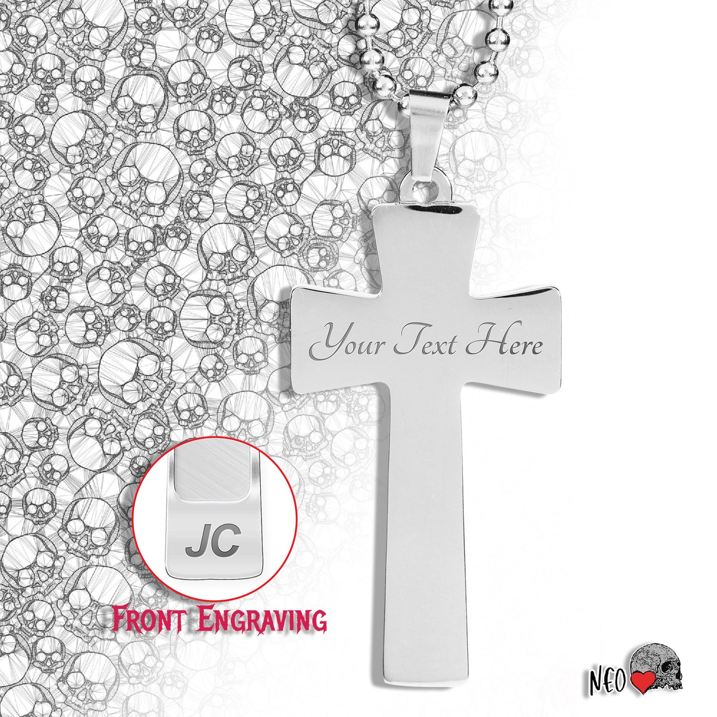 personalized gift custom engraving goth