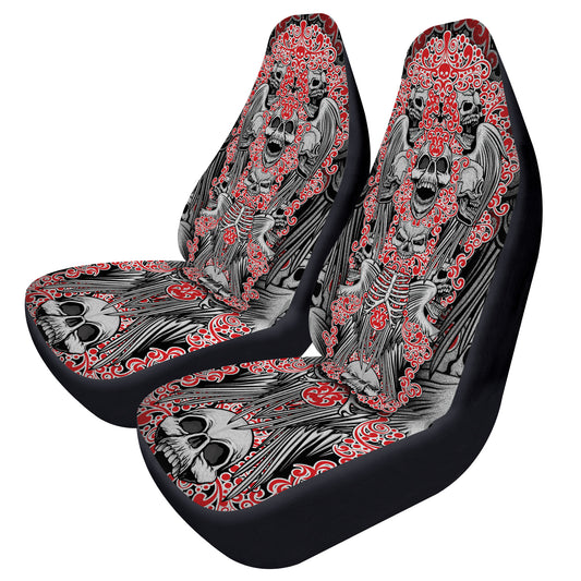 Vintage Skull Car Seat Covers - NeoSkull