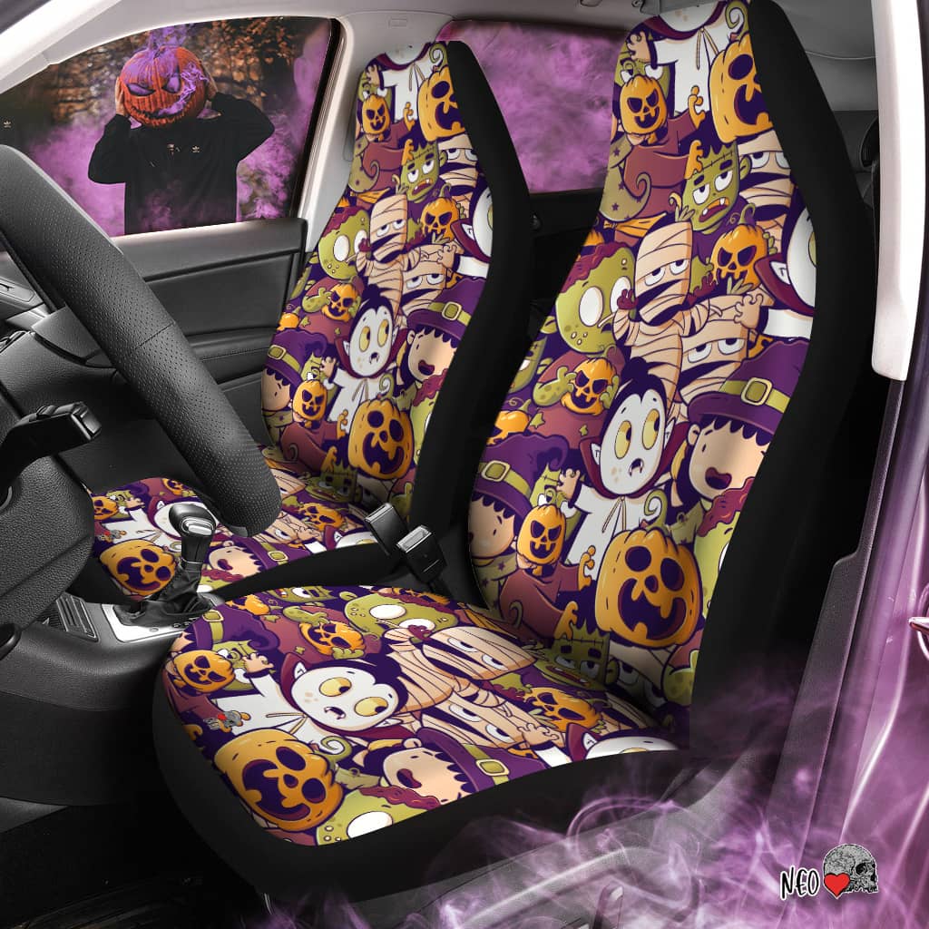 halloween car decor