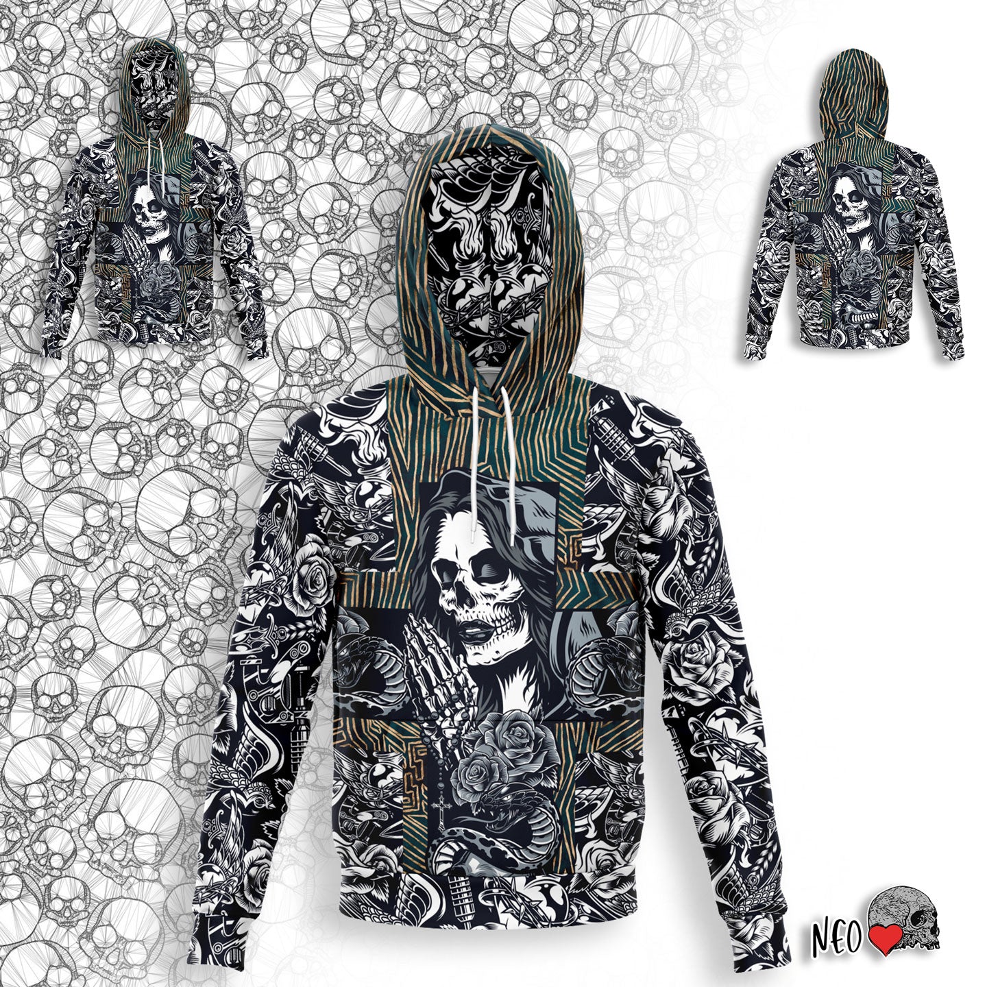 Tattoo Master Dream Hoodie - NeoSkull