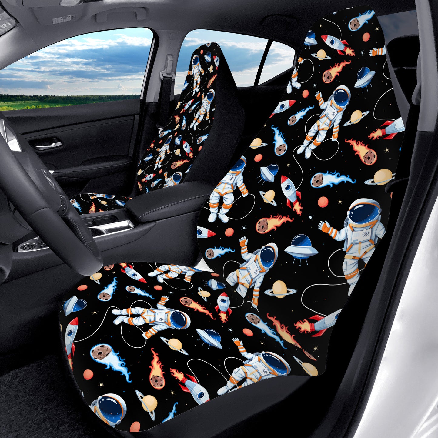 Open Space Car Seat Covers - NeoSkull