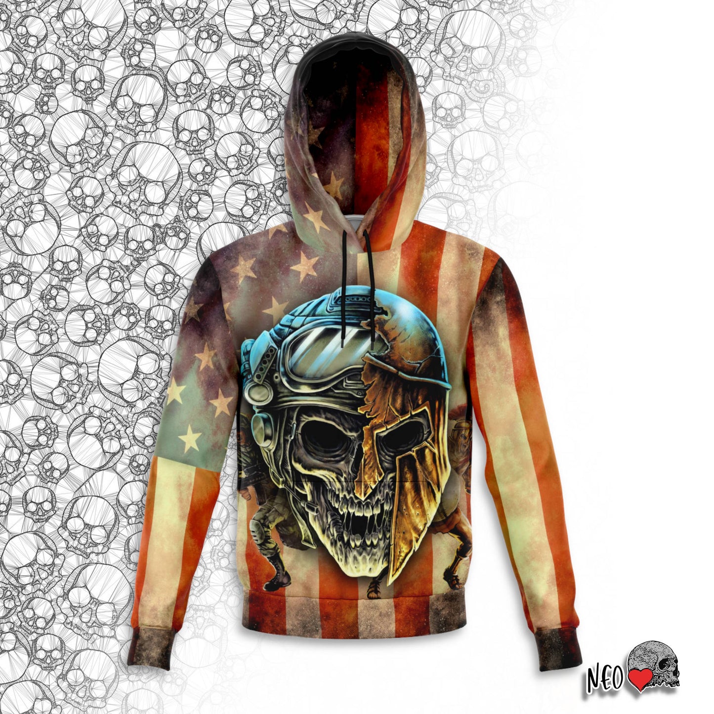 Warrior Within Hoodie - NeoSkull