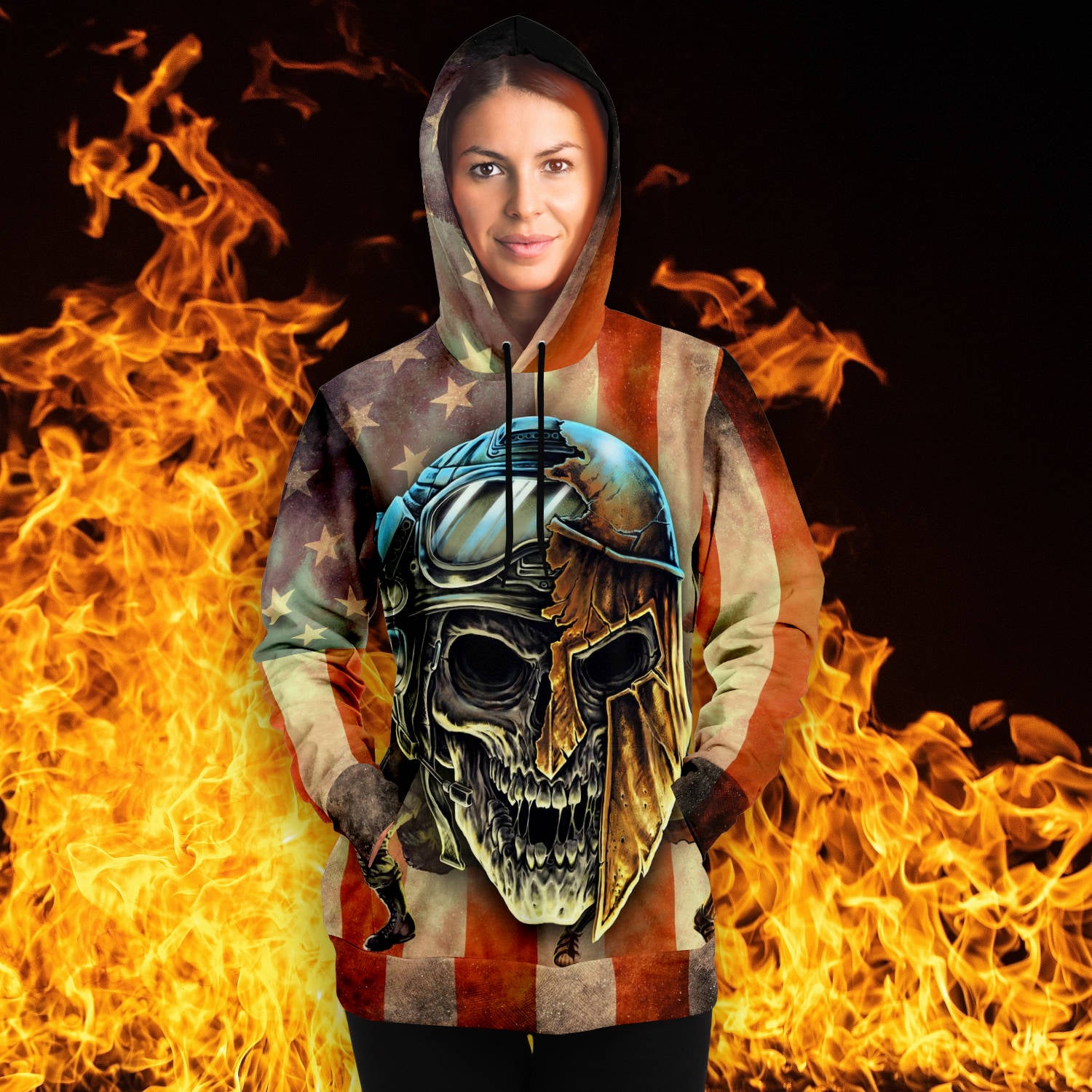 Warrior Within Hoodie - NeoSkull