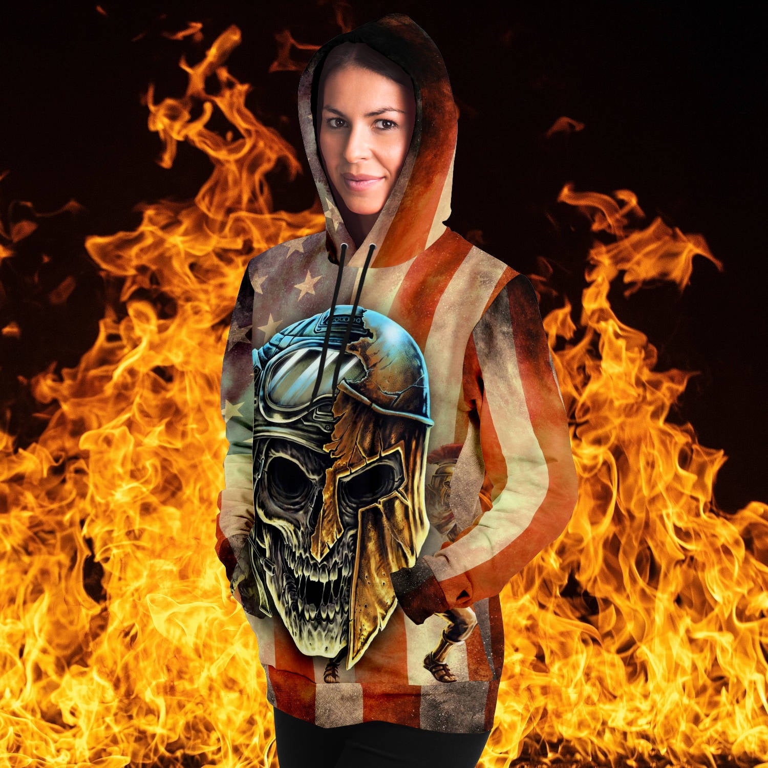Warrior Within Hoodie - NeoSkull