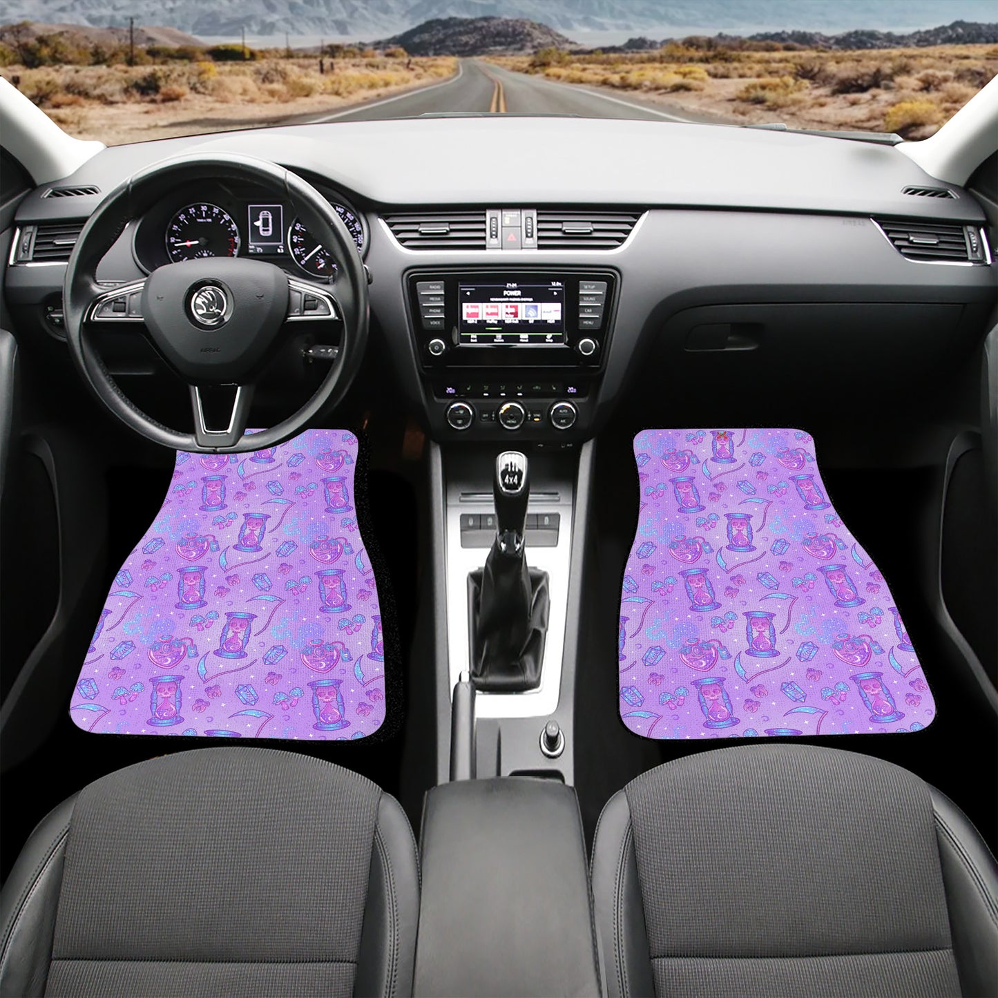 Pastel Witch Car Floor Mats