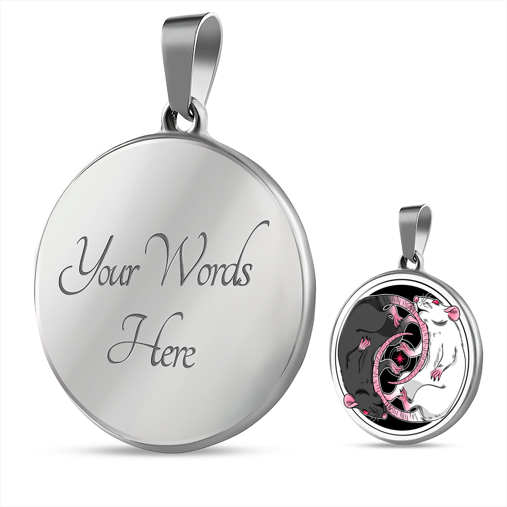 In Mice We Trust Necklace - NeoSkull