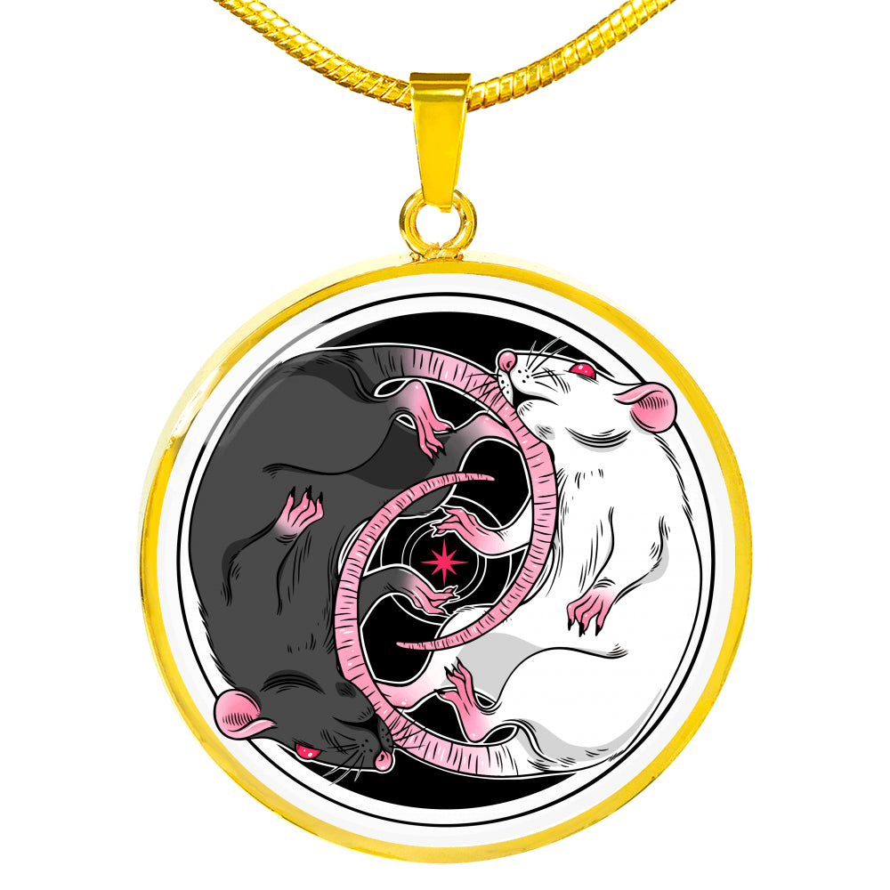 In Mice We Trust Necklace - NeoSkull