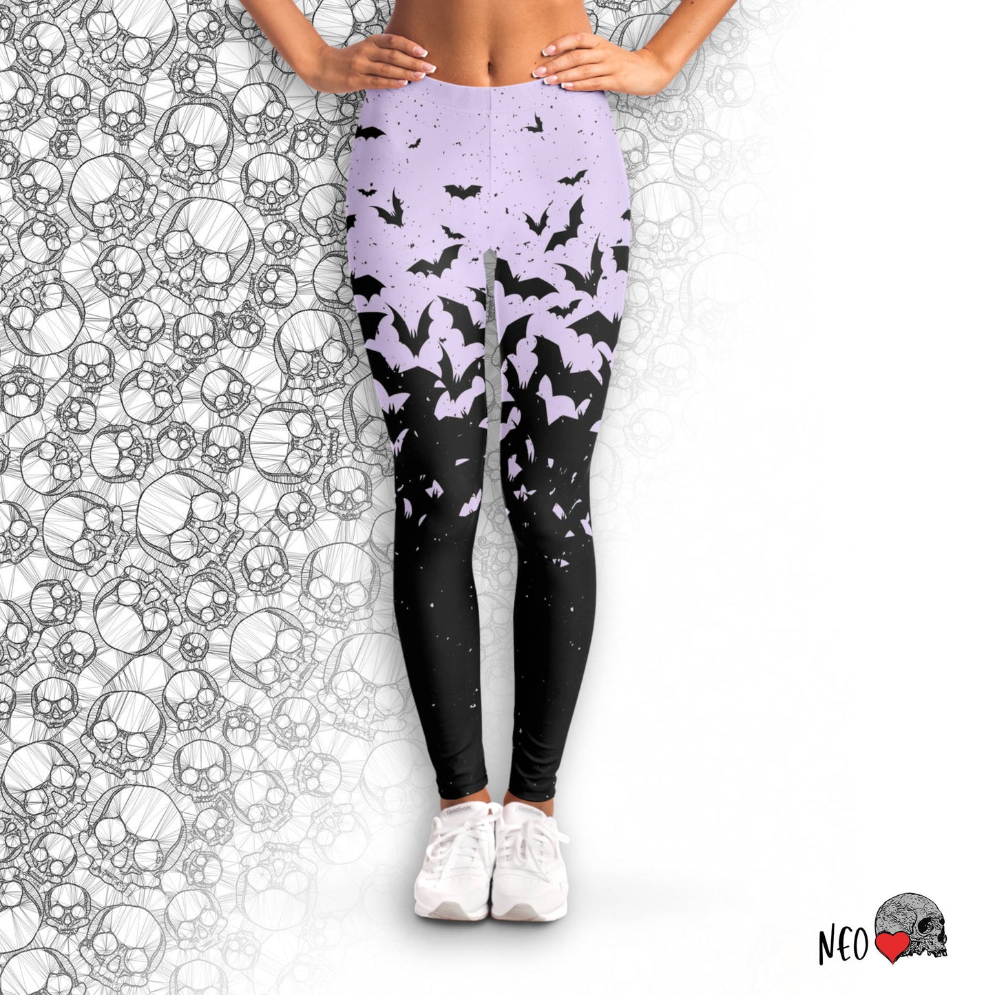 Bat Swarm Leggings - NeoSkull