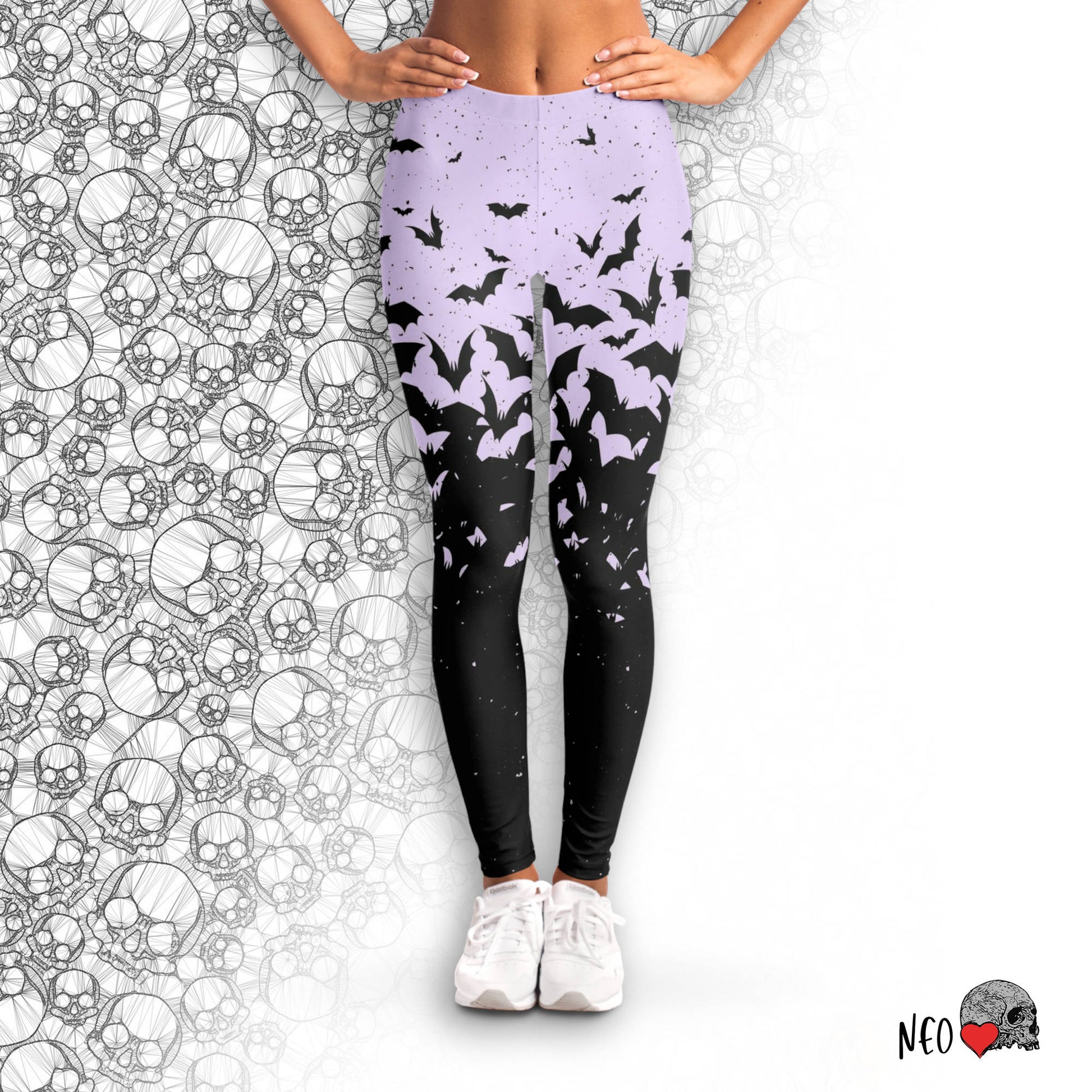 Bat Swarm Leggings - NeoSkull