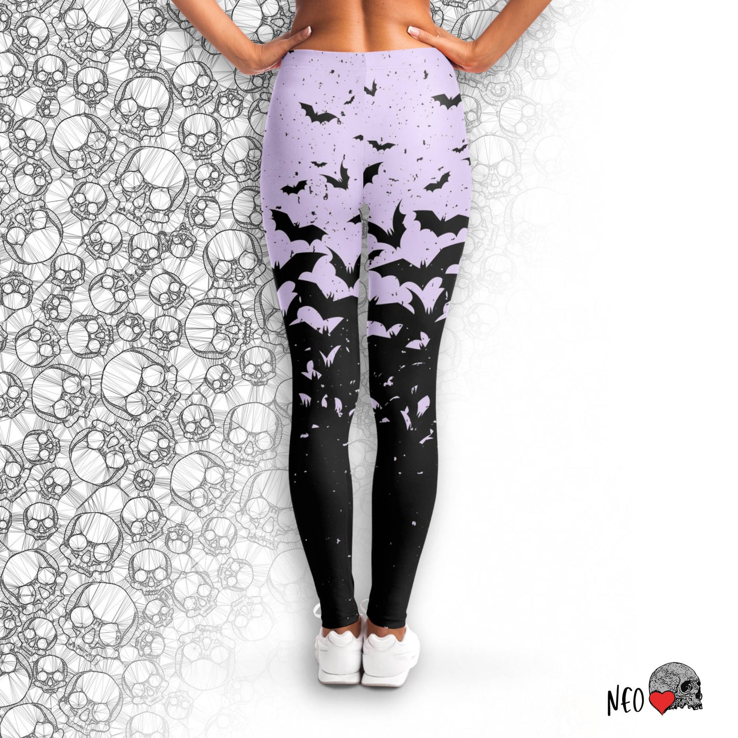 Bat Swarm Leggings - NeoSkull