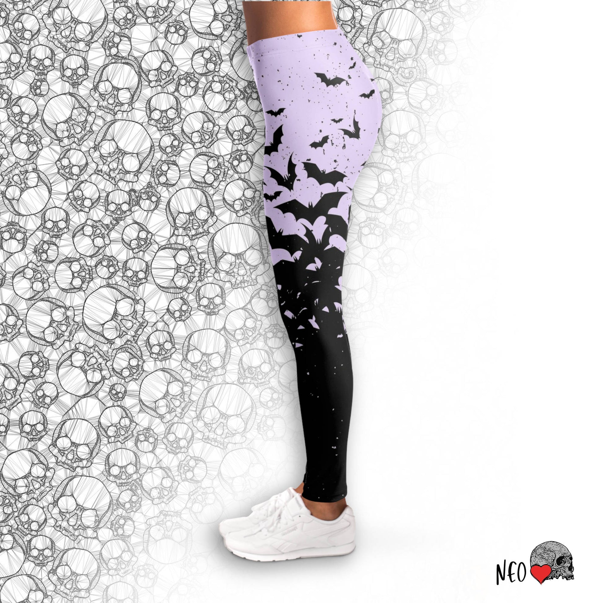 Bat Swarm Leggings - NeoSkull