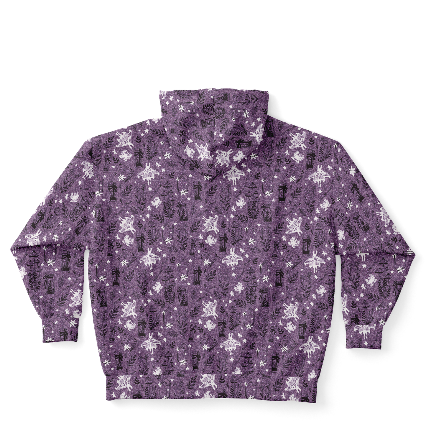 Witchy story plus-size ziphoodie