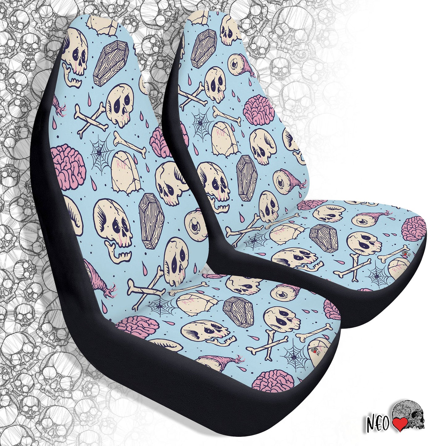 Blue Dream Car Seat Covers