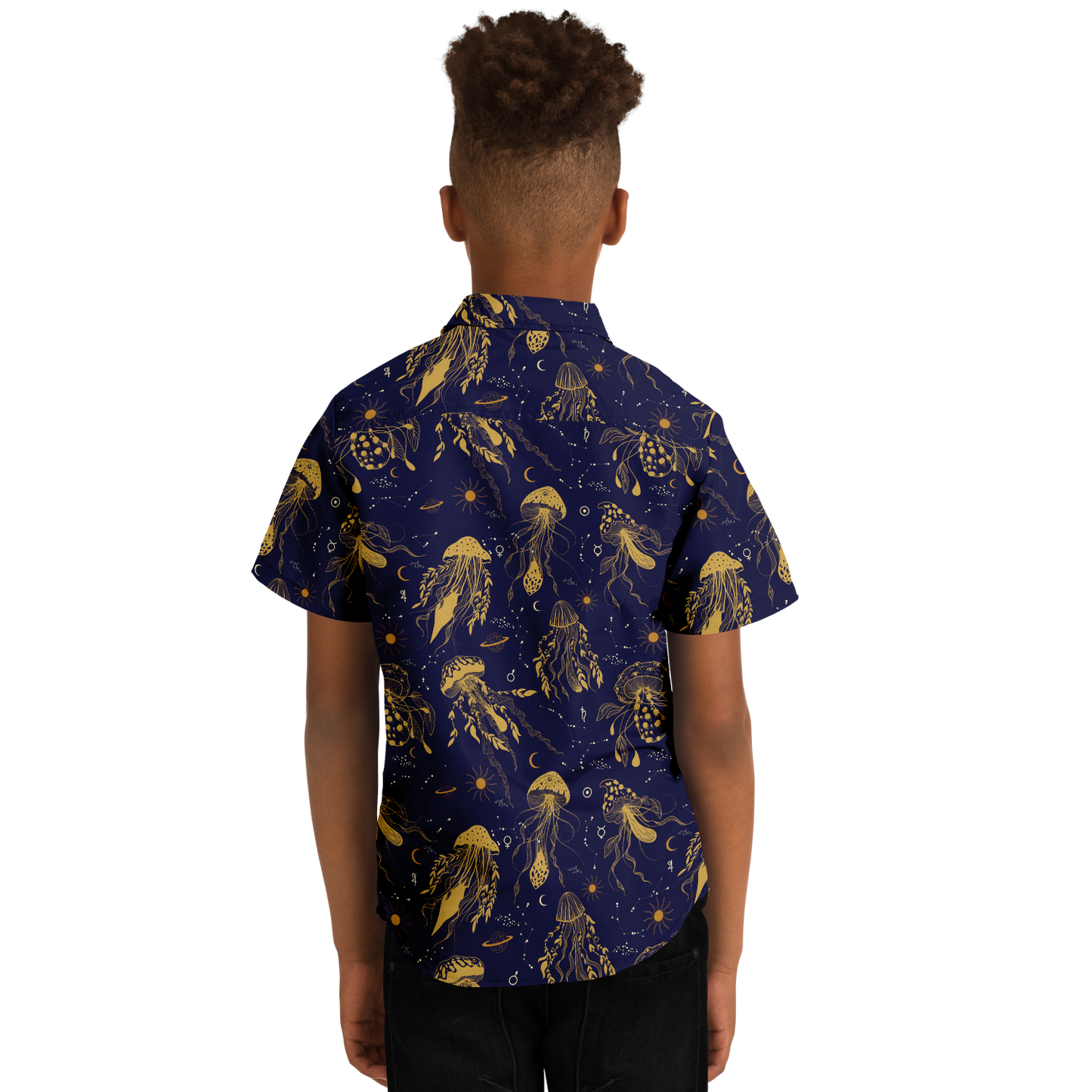 Mystic Mushroom Youth Button-up Shirt