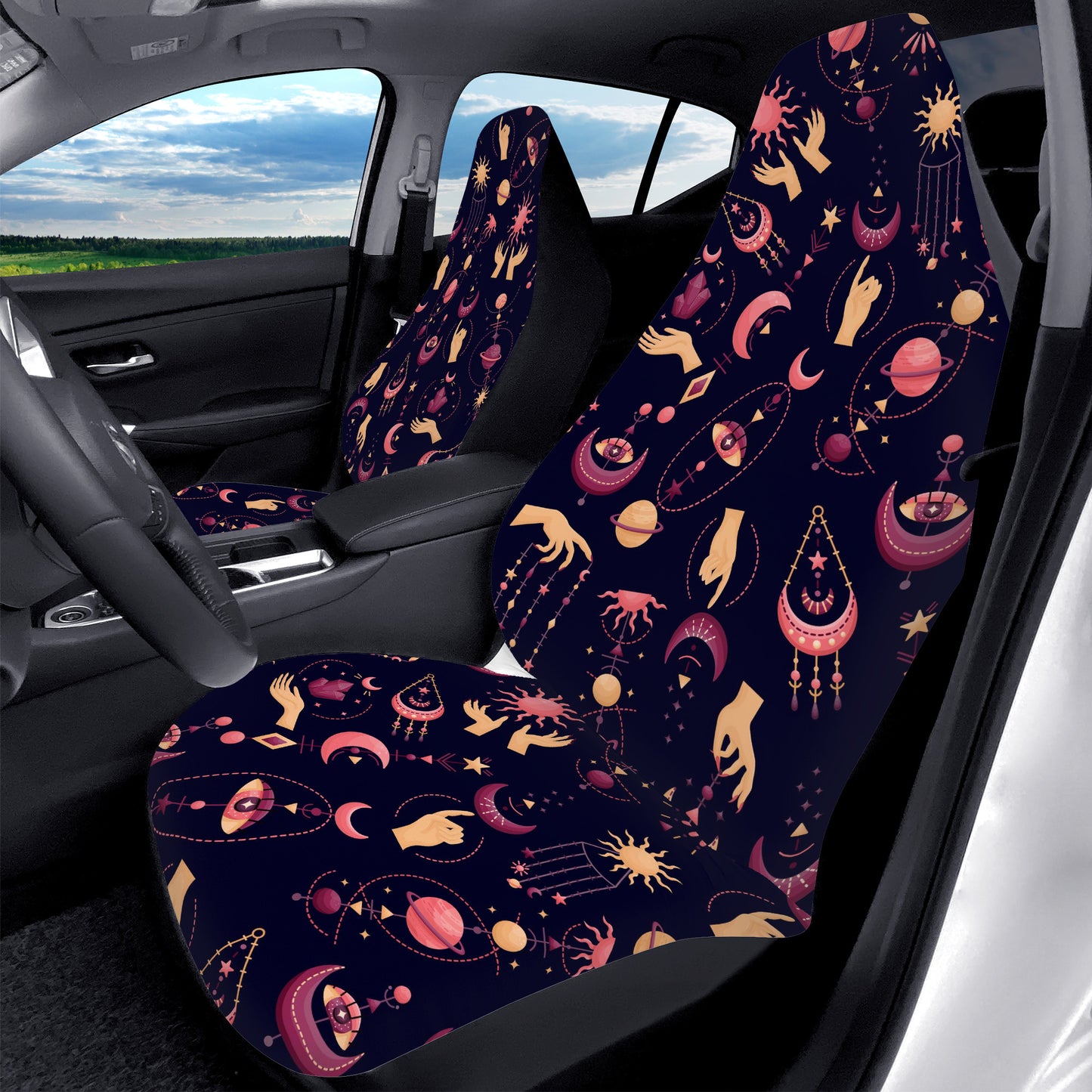 Astro Wisdom Car Seat Covers - NeoSkull