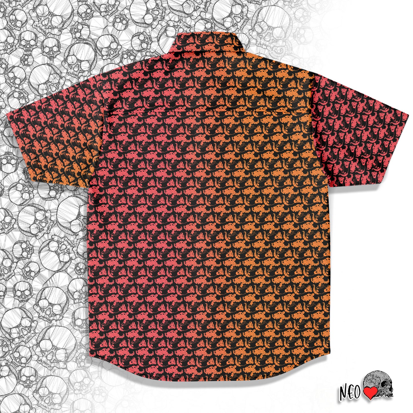 Magic Aftershock short sleeve button down shirt