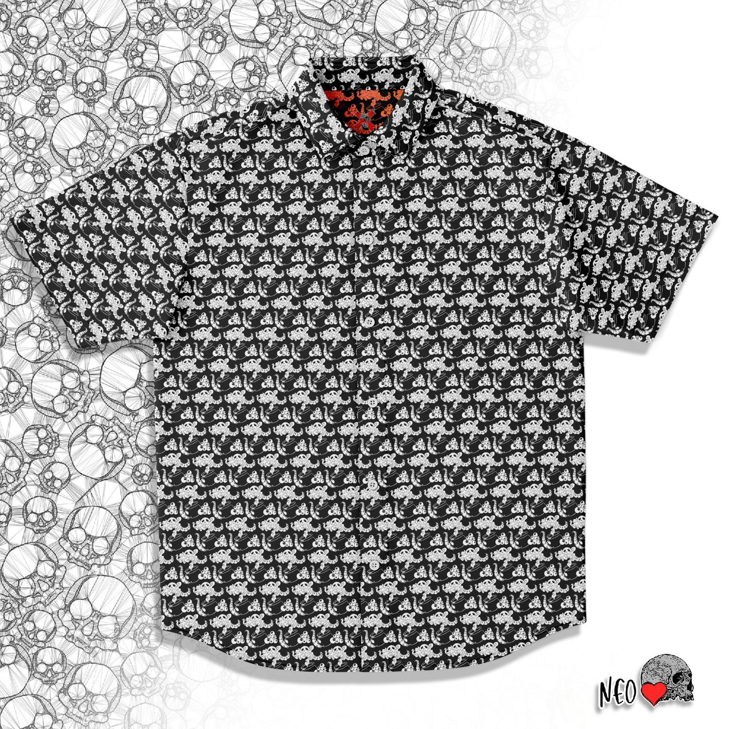 Magic in the Air short sleeve button down shirt