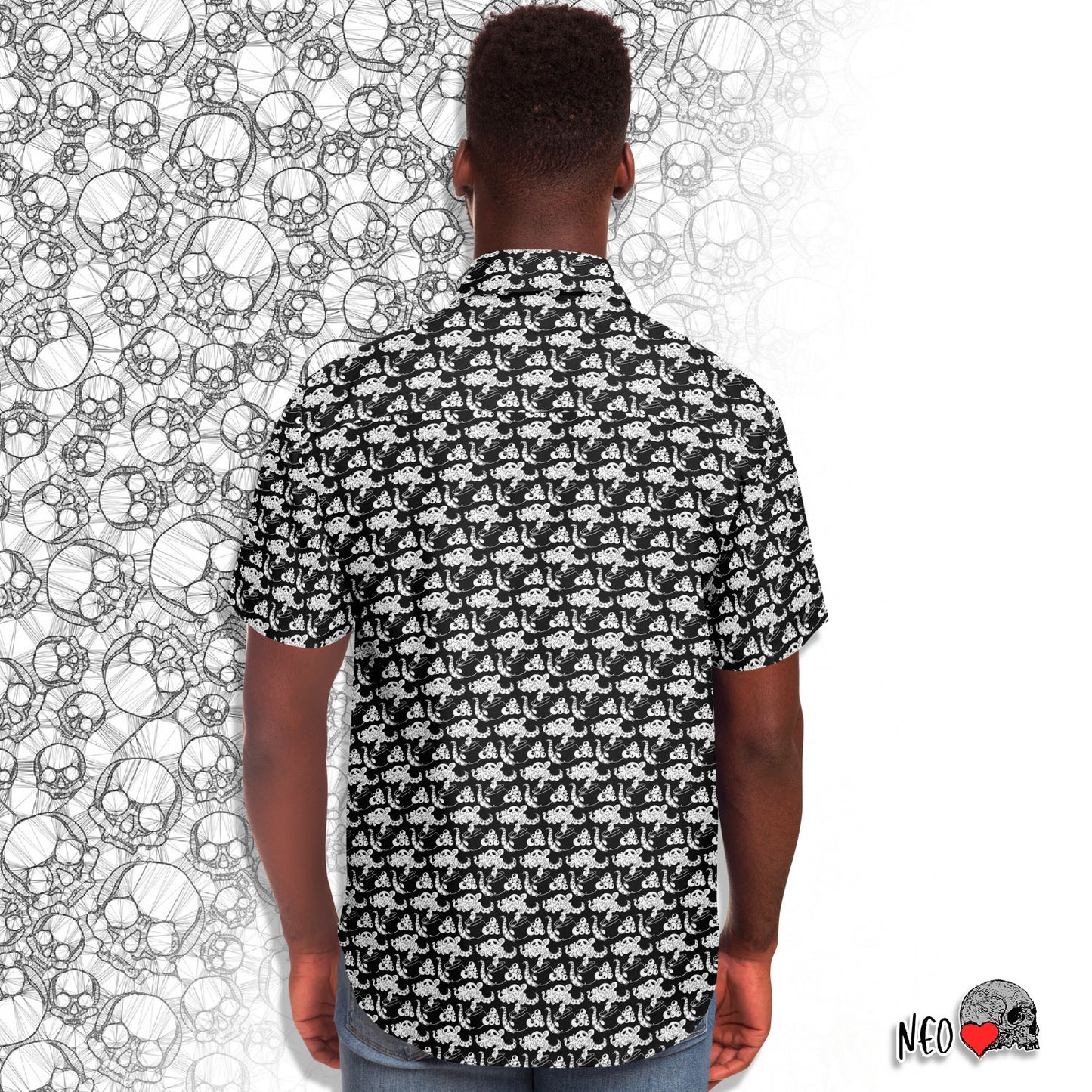 Magic in the Air short sleeve button down shirt