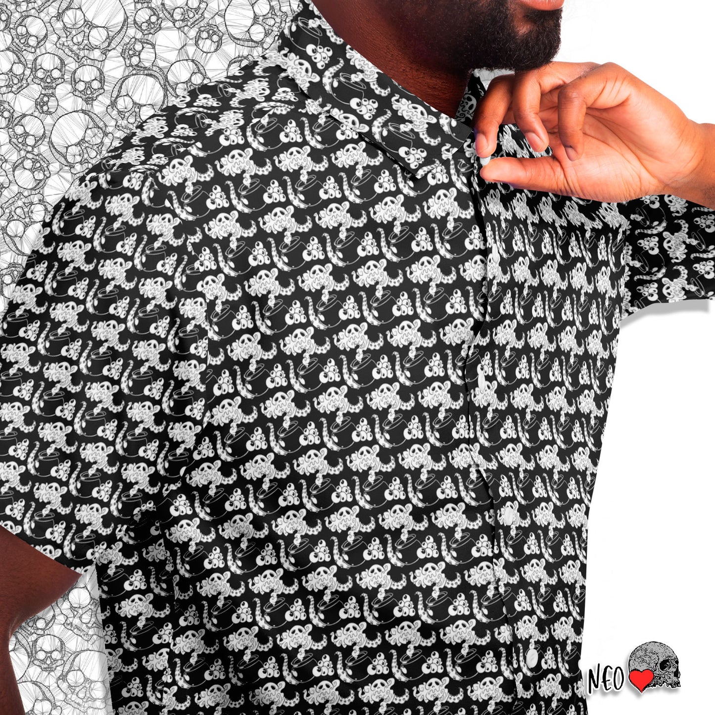 Magic in the Air short sleeve button down shirt
