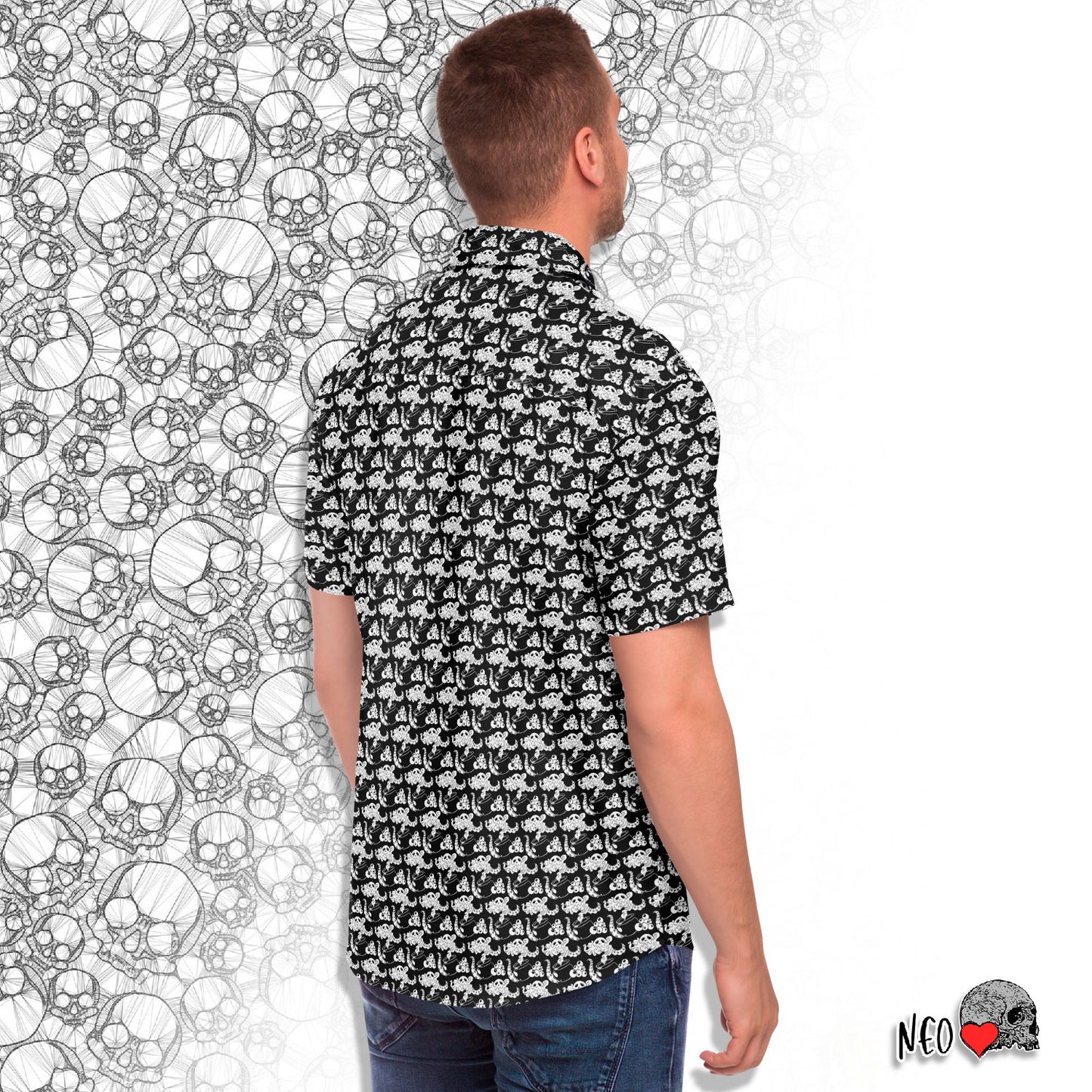 Magic in the Air short sleeve button down shirt